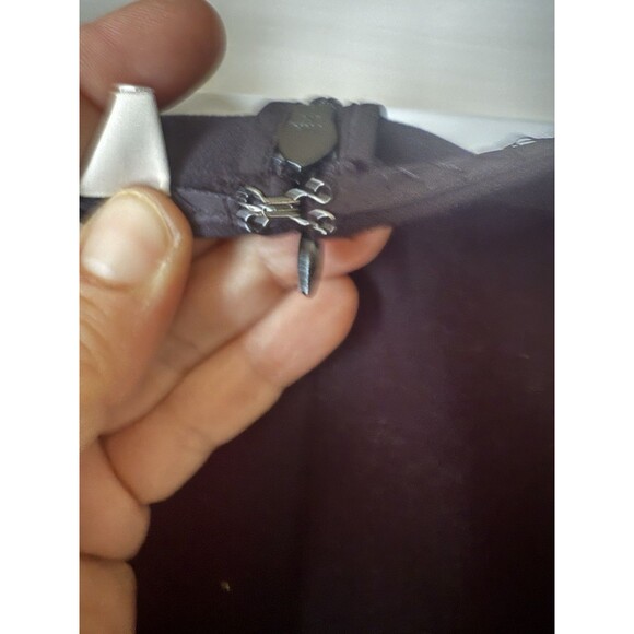 Ann Taylor LOFT Size 4 Color Block A Line Flare Dress Career Cocktail . - Picture 8 of 9